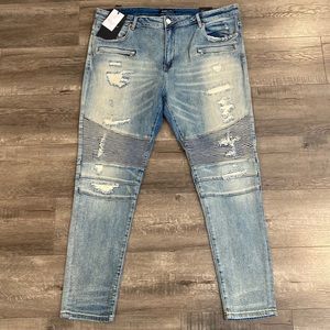 Embellish Never Worn Blue Jeans Size 44